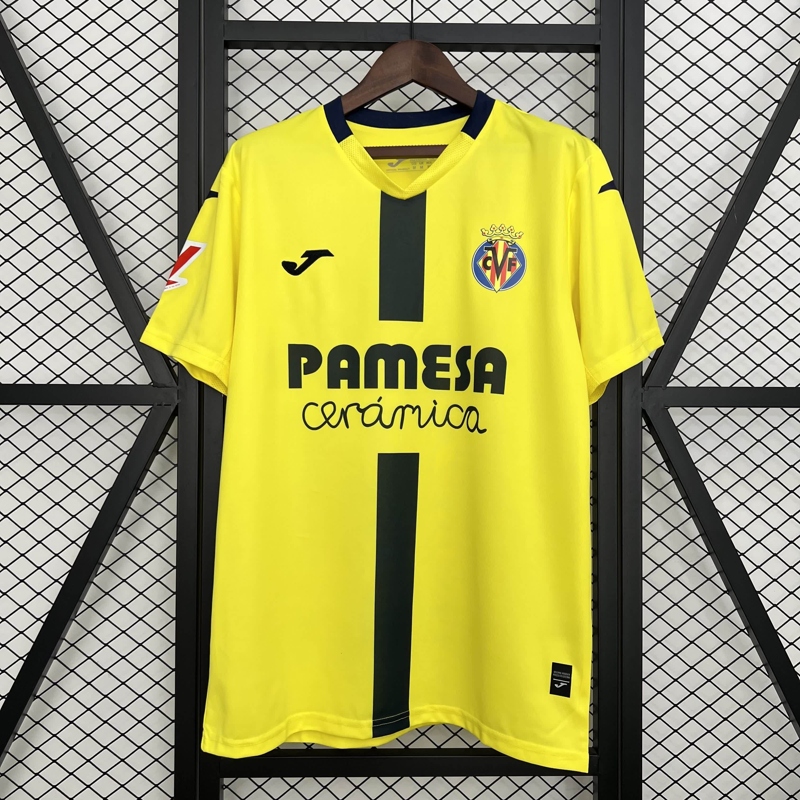 2025/2026 Villarreal Home Football Jersey 1:1 Thai Quality