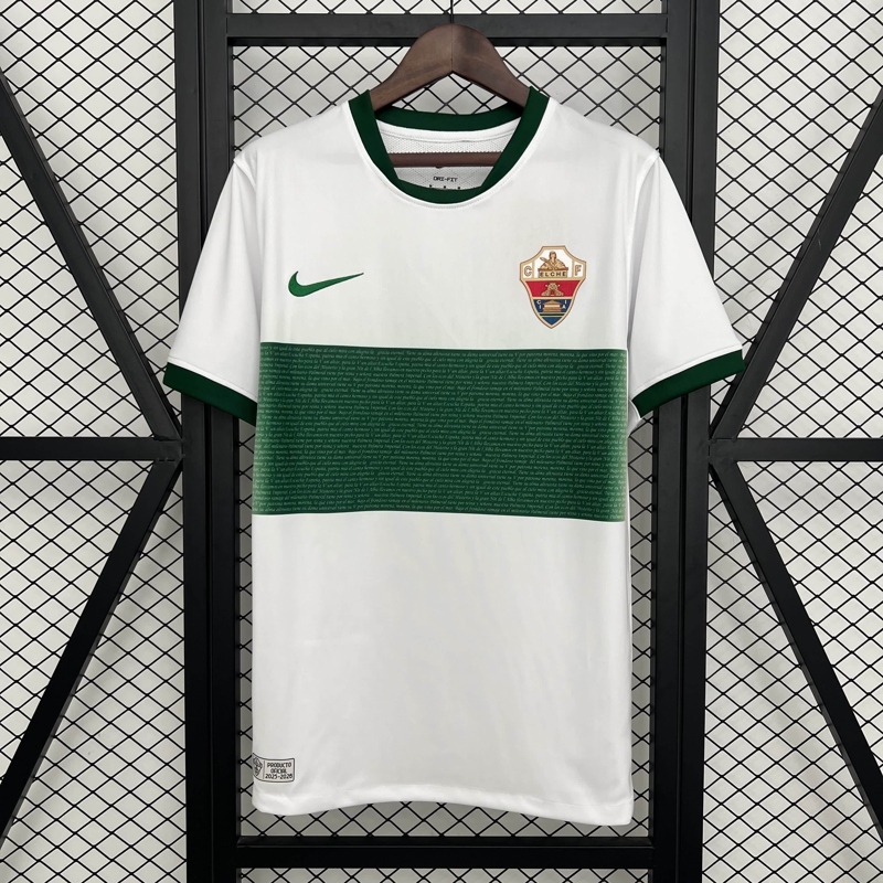 2025/2026 Elche CF Home Football Jersey 1:1 Thai Quality