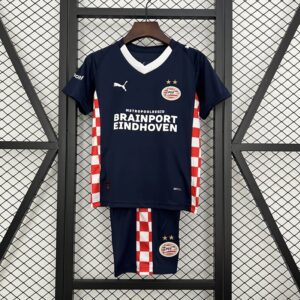 2025/2026 PSV Eindhoven Away Football Jersey 1:1 Thai Quality Kids Size