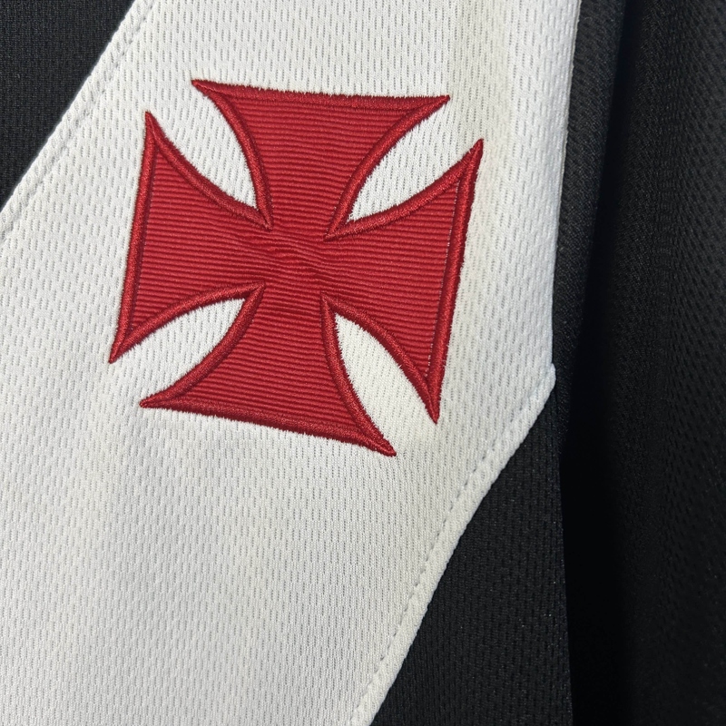 2025/2026 Vasco da Gama black Football Jersey 1:1 Thai Quality - Image 4