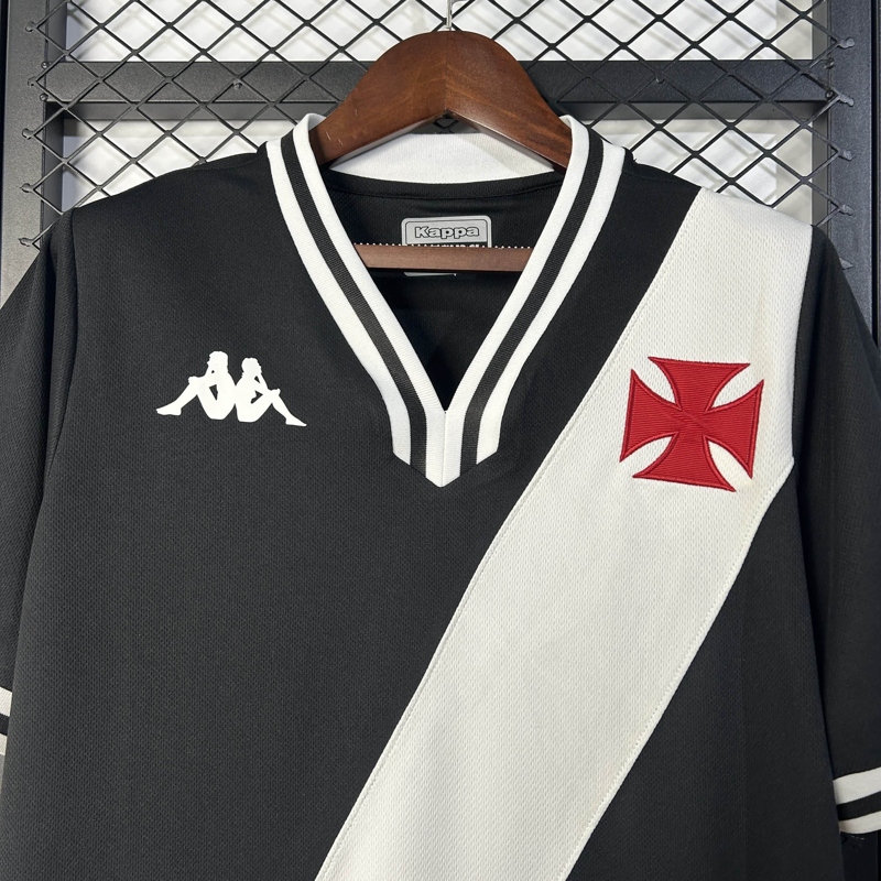 2025/2026 Vasco da Gama black Football Jersey 1:1 Thai Quality - Image 5