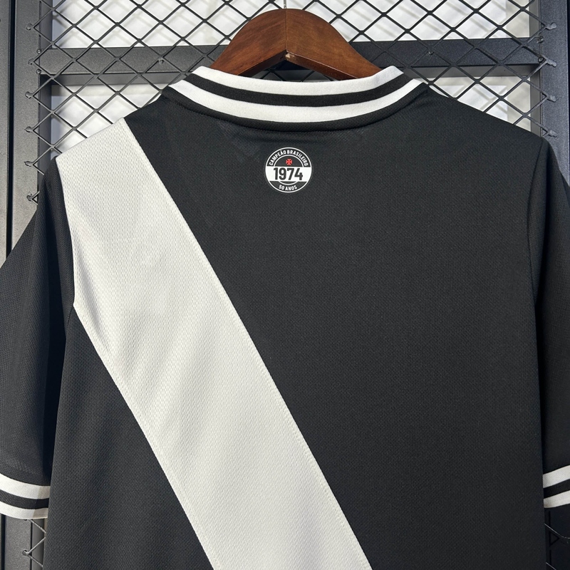 2025/2026 Vasco da Gama black Football Jersey 1:1 Thai Quality - Image 6
