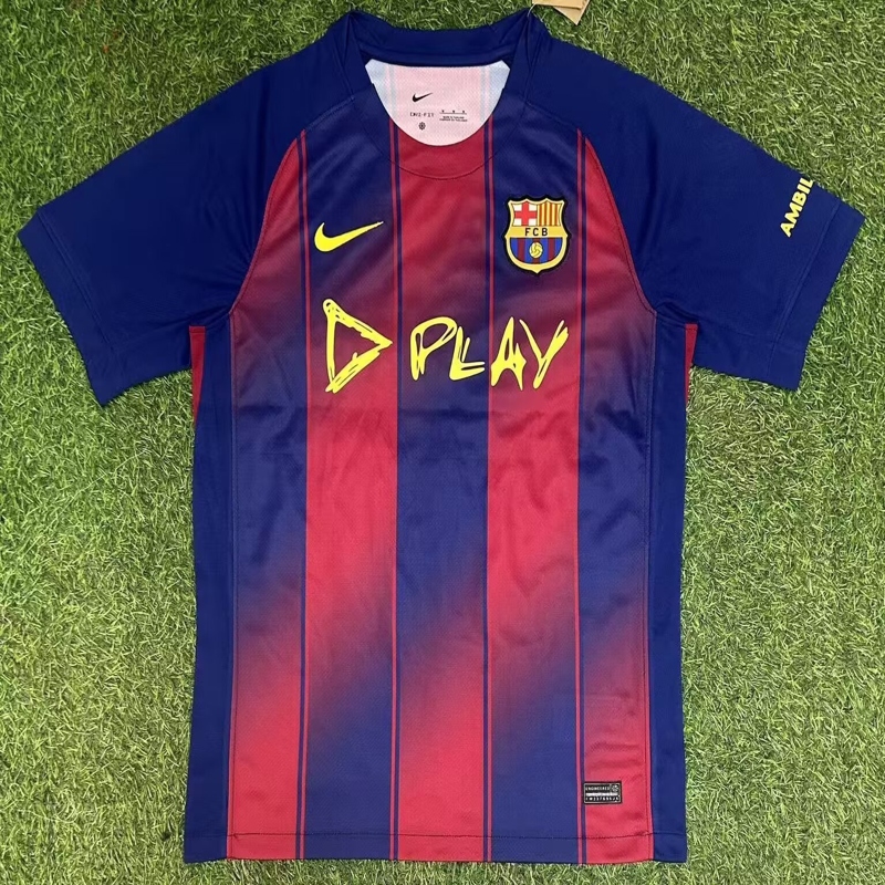 2025/2026 Men Barcelona Special Edition Football Shirt 1:1 Thai Quality