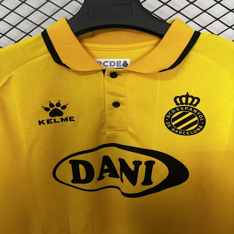 2025/2026 Spanish 125th Yellow Football Shirt 1:1 Thai Quality - Image 3