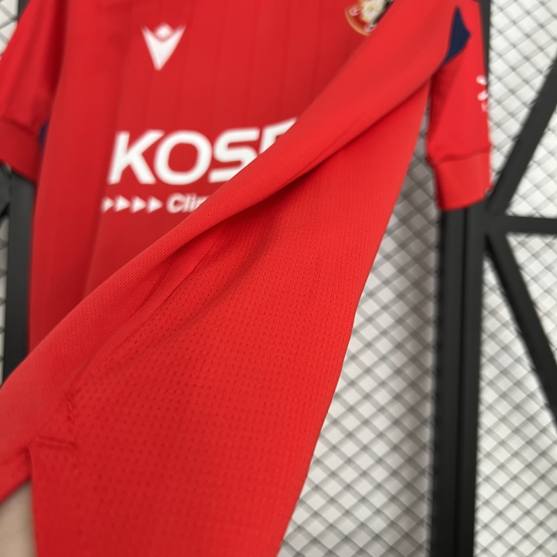 2025/2026 CA Osasuna Home Football Shirt 1:1 Thai Quality - Image 4